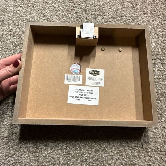 Chicago Cubs Wooden Memory Frame NEW - Picture 2 of 2